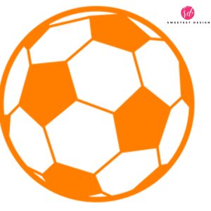 Herbruikbare raamstickers voetbal groot