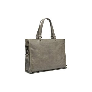 The Chesterfield Brand Stockholm Leren Laptoptas 15 inch – Steen