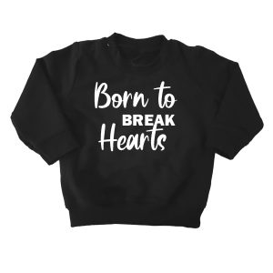 Baby sweater born to break hearts