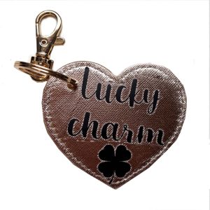 hart sleutelhanger lucky charm