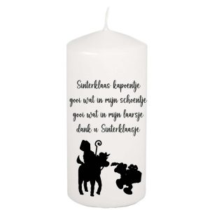 Kaars sinterklaas kapoentje