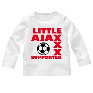 Baby t-shirt little ajax supporter