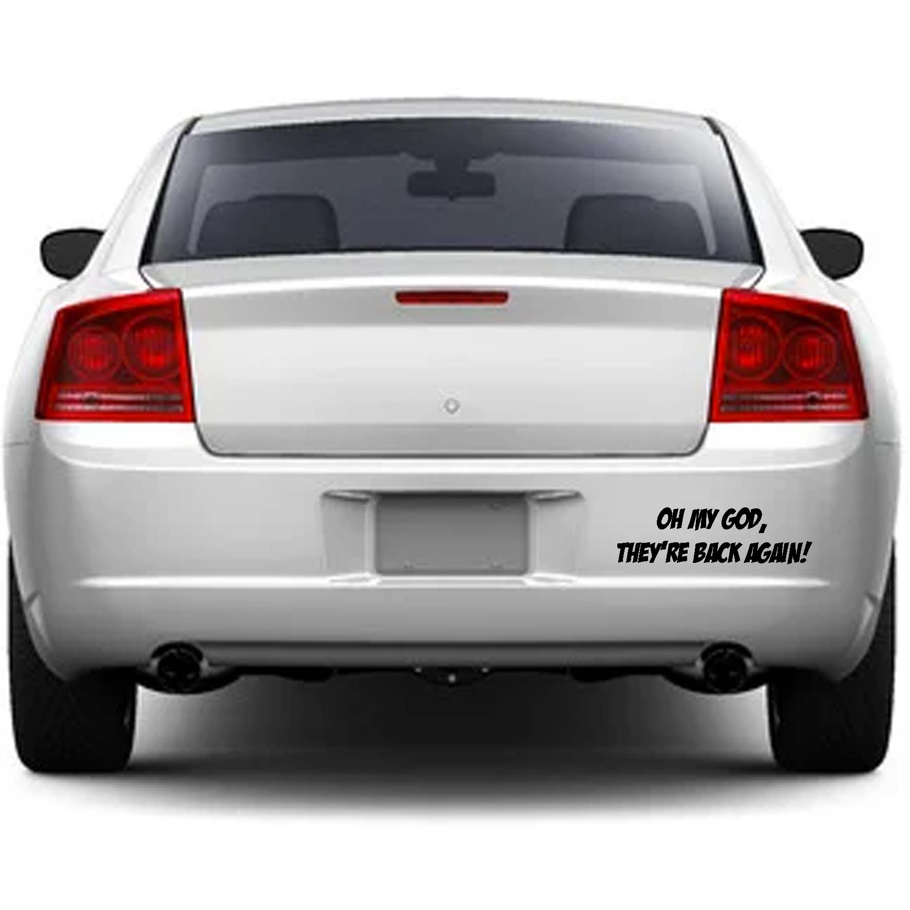 back again sticker - Afbeelding 3